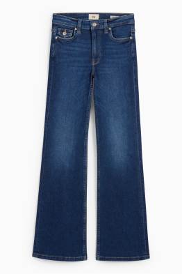 Flared jeans - mid waist - LYCRA®
