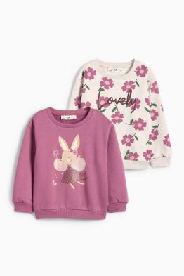 Multipack 2er - Fee und Blume - Sweatshirt
