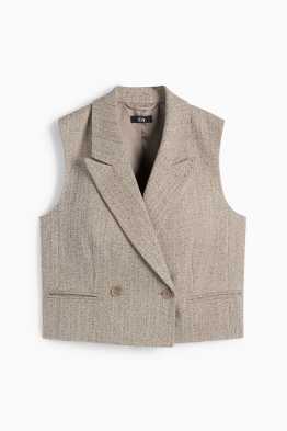 Business vesta - regular fit - strukturovaná