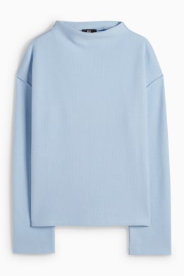 Sweatshirt - gerippt
