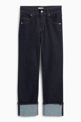 Straight jeans - mid waist - LYCRA®
