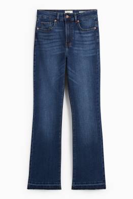 Bootcut jeans - high waist