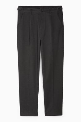 Flanellen chino - tapered fit