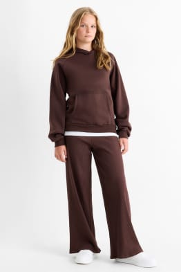 Lot de 2 - wide leg leggings - côtelés