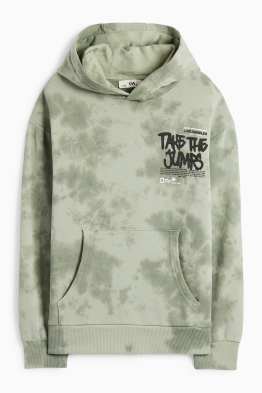 Sweat à capuche - à motif