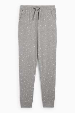 Pyžamové kalhoty - puntíkované