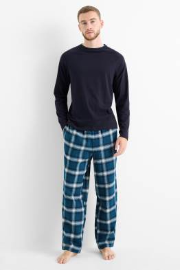 Pijama amb pantalons de franel·la