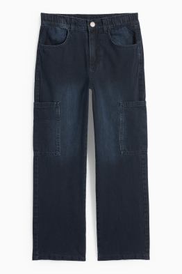 Cargo jeans - thermal jeans