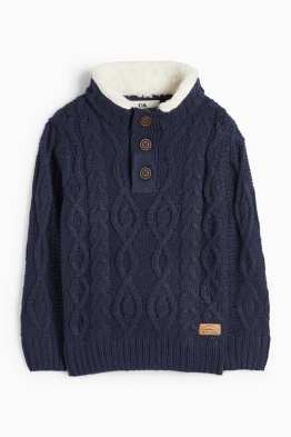 Maglione - motivo treccia
