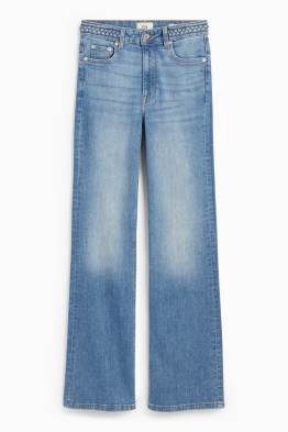 Flared jean - mid waist - LYCRA®