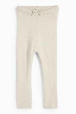 Baby-Strick-Leggings