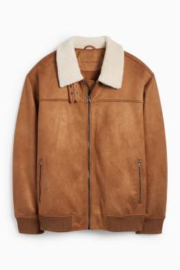 Blouson - faux suède