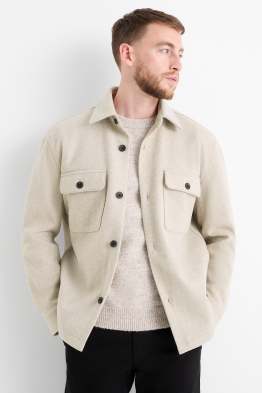 Overhemdjas - relaxed fit - kent