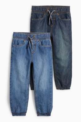 Multipack 2er - Slim Jeans - Thermojeans