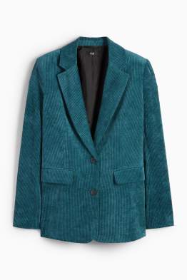 Blazer llarg de pana - regular fit