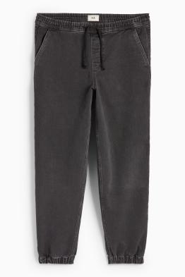 Denim jogger
