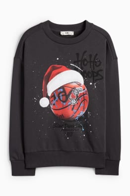 Basketbal - kerstsweatshirt