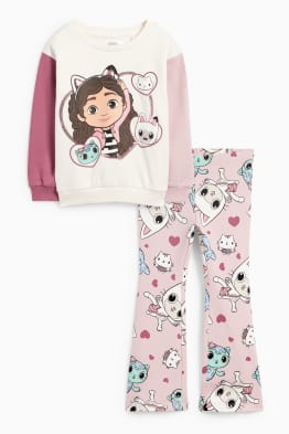 Gabby’s poppenhuis - set - sweatshirt en flared legging