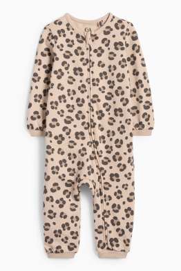 Baby-Schlafanzug - gemustert