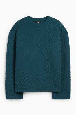 Sweatshirt - strukturiert