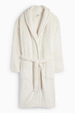 Peignoir de bain à capuche