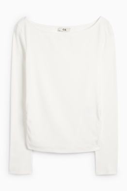 Tričko s dlouhým rukávem - slim fit