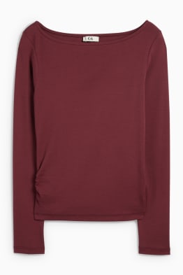 Tričko s dlouhým rukávem - slim fit