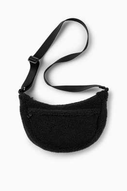 Teddy fur crossbody bag