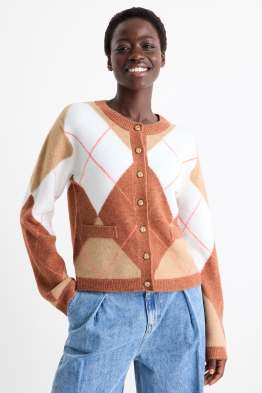 Cardigan - check