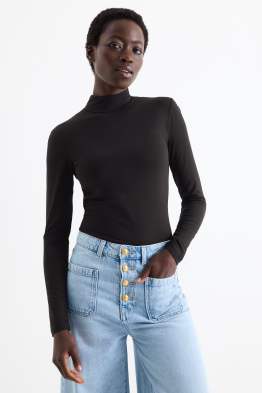 Tricou cu mânecă lungă basic - regular fit