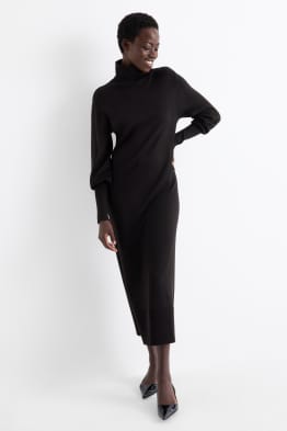 Rochie din tricot - straight fit