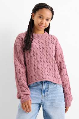 Pullover - Zopfmuster