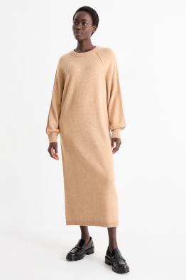 Robe en maille - straight fit