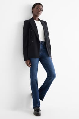 Bootcut jeans - high waist