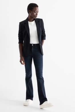 Bootcut Jeans - Mid Waist - Shaping-Jeans - LYCRA®