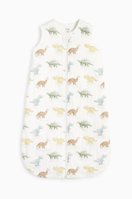 Dinosaur - baby sleeping bag - 6-18 months