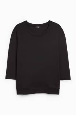 Tricou cu mânecă lungă - relaxed fit