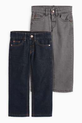 Multipack 2 buc. - straight jeans - jeans termoizolanți
