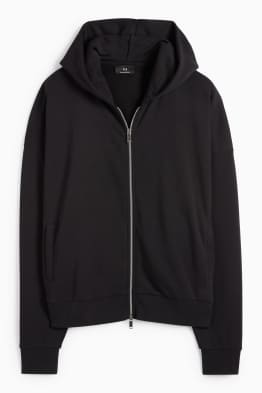 Sweat zippé à capuche