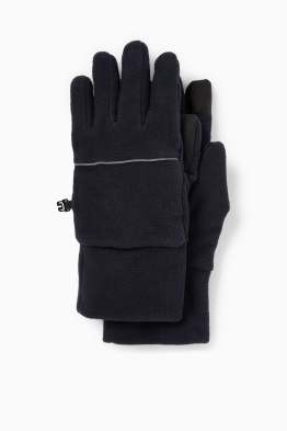 Touchscreen-handschoenen van fleece - gevoerd