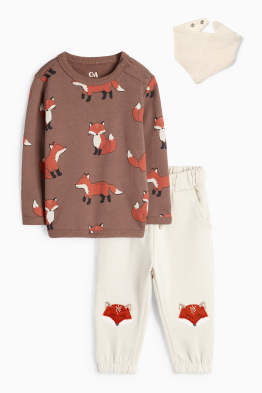 Fuchs - Baby-Outfit - 3 teilig