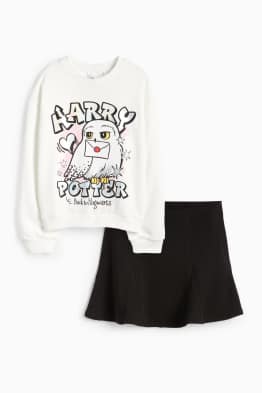 Harry Potter - Set - Sweatshirt und Rock - 2 teilig