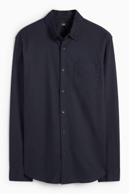 Shirt - regular fit - button-down collar