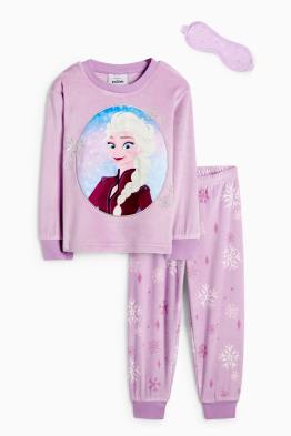 Frozen - conjunto - pijama de invierno y antifaz