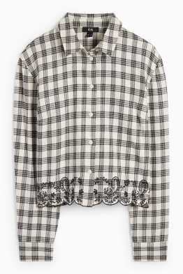 Blusa di flanella - a quadretti