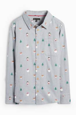 Chemise de Noël - à motif