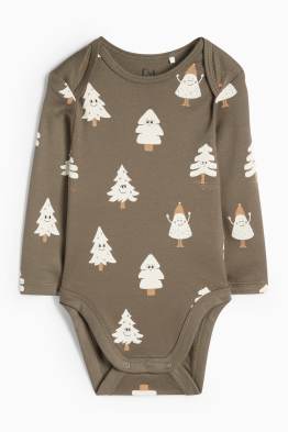 Tannenbaum - Weihnachts-Baby-Body