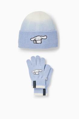 Cinnamoroll - ensemble - bonnet et gants - 2 pièces