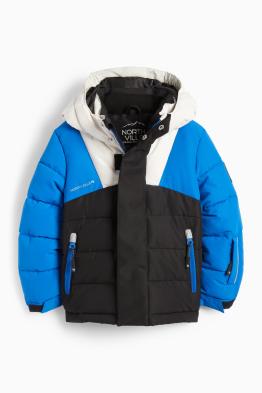 Veste de ski à capuche - déperlante