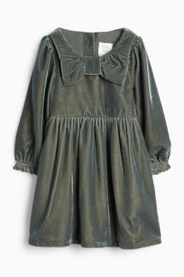 Baby-Samtkleid - festlich